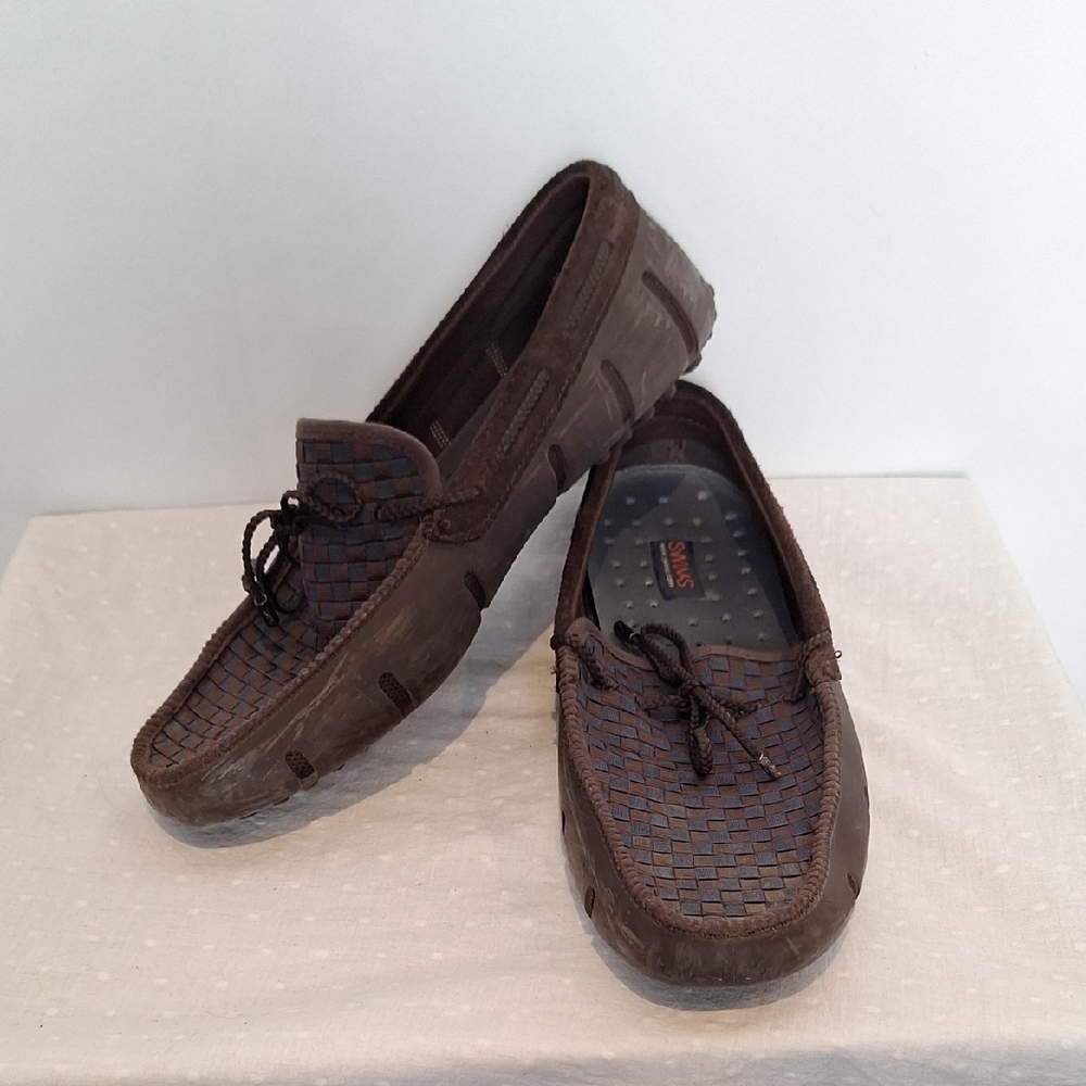 SWIMS Woven Flat Loafer Style Shoes Size Men's 8
